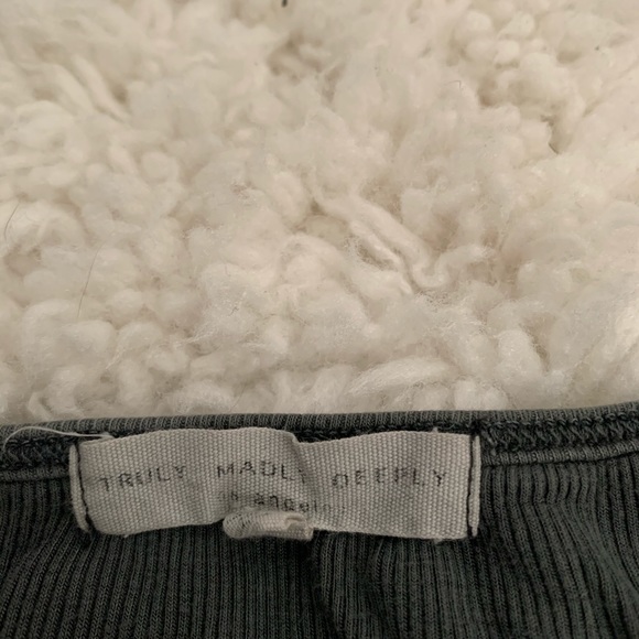 Grey truly madly deeply long sleeve t shirt - Picture 2 of 3